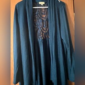 One world 1x cardigan